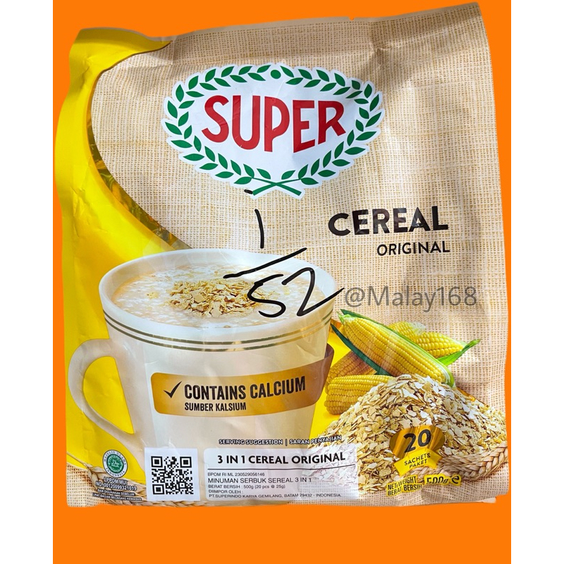 

Super Cereal Original 3in1 isi 20 sachet
