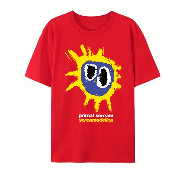 Kaos Band Primal Scream Tshirt Merchcandise