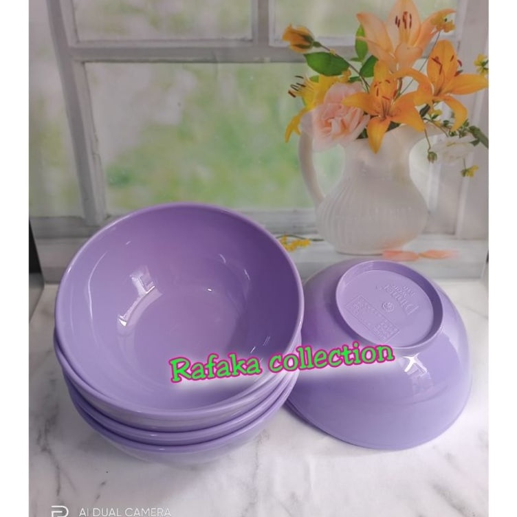 BARU 1 LUSIN MANGKOK MELAMIN  MANGKOK BULAT MELAMIN  MANGKOK MI MELAMIN