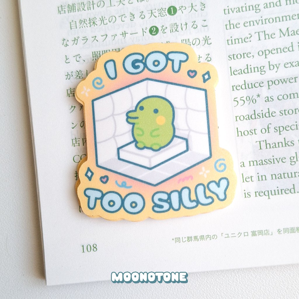 

Tamagotchi Kuchipatchi I Got Too Silly Sticker Flakes by moonotone