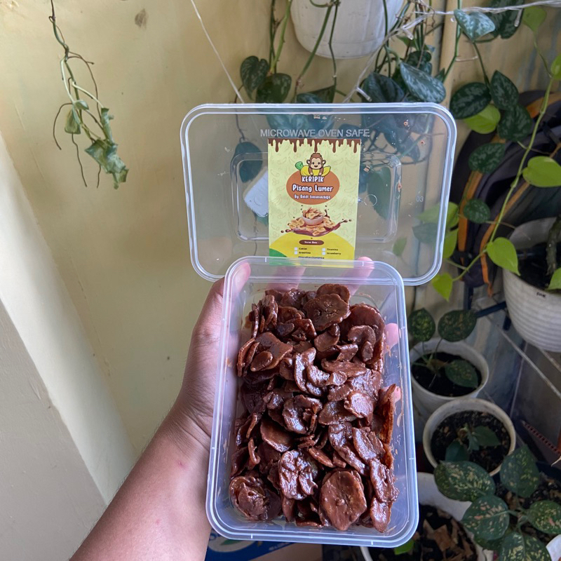 

Keripik Pisang Banana Coklat Lumer 145 gr 500 ml Enak Lumer