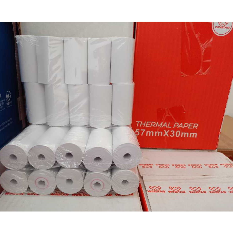 

Essential Kes Thermal Winstar 57 x 3 Kes Struk Paper Thermal 1 Pack 1 roll