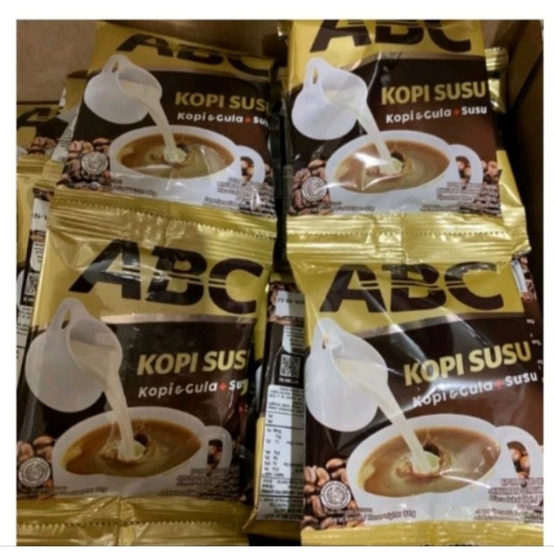 

Kopi ABC Susu Sachet 31gr 1 Renceng isi 10 PCS