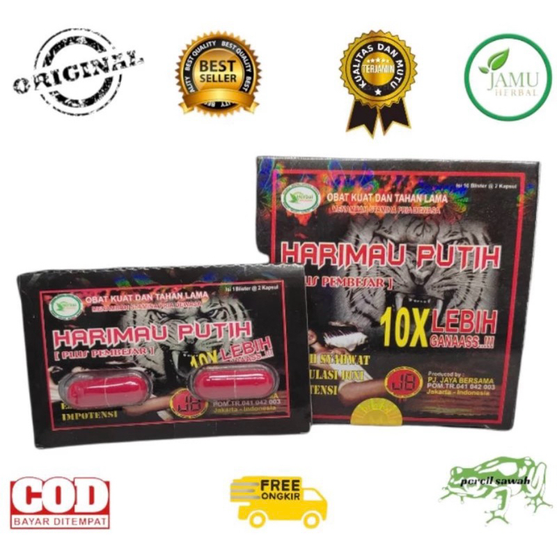 

Harimau Putih Kapsul Original