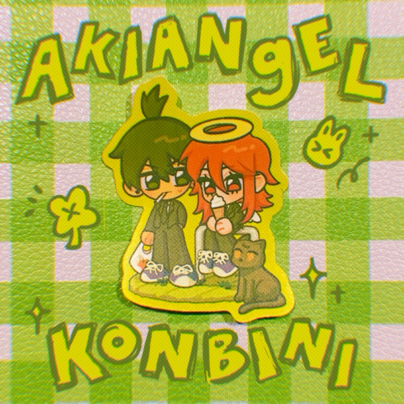 

[chainsaw man] akiangel konbini sticker by shrinpu