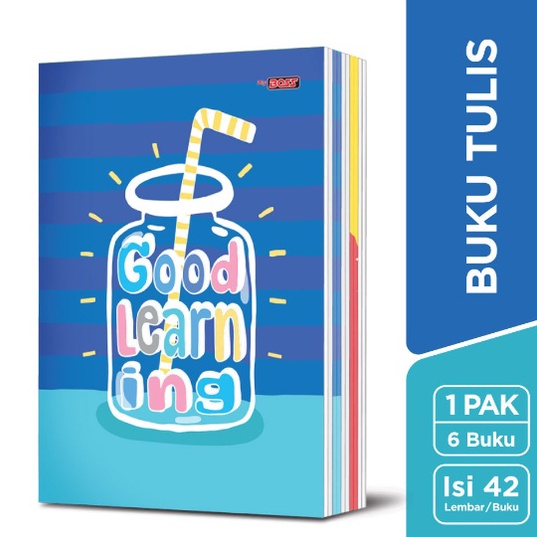 

Get It Now Big Boss Buku Tulis 42 Lembar TEBAL 1 pack 6 buku