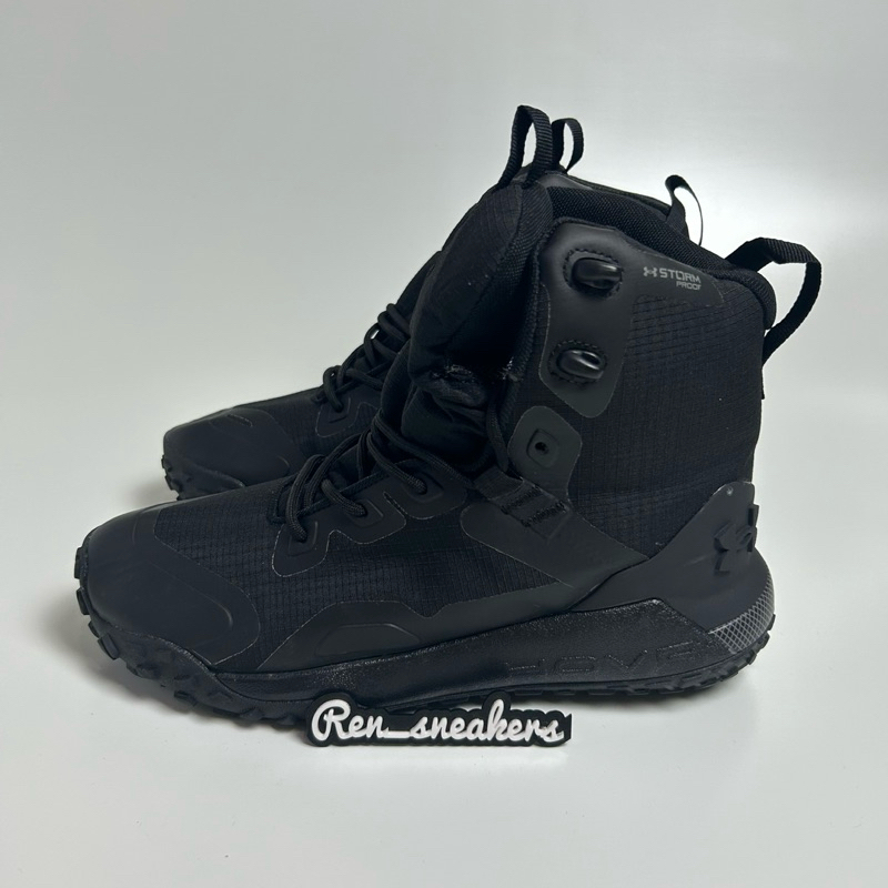 SEPATU UNDER ARMOUR HOVR DAWN WP BOOT BLACK