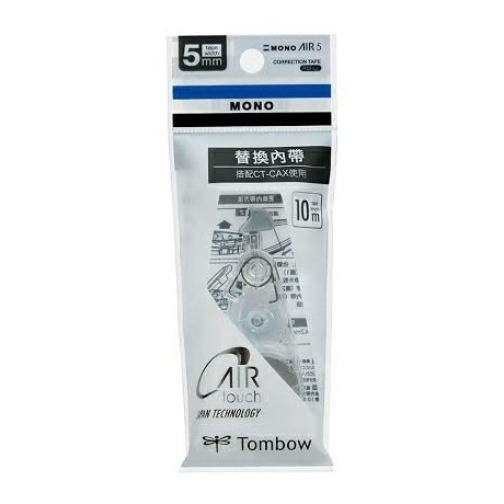 

Best Produk Tombow Mono Air Refill Mono Air 5 Correction Tape 5mm x 1m XCCTCAR5C