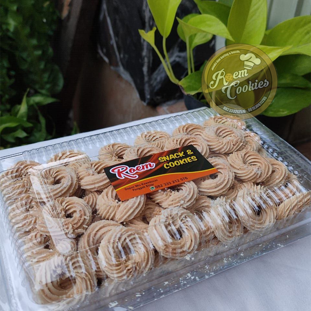 

KUE KERING GARUT ORIGINAL KEMASAN MIKA 400 GRAM BIKIN NAGIH SEMPRIT SNACK SAGU PREMIUM