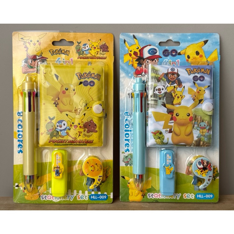 

4pcs Pokemon Mario My Melody Stationery Set