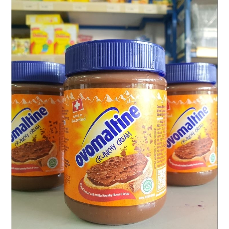 

Ovomaltine 380Gr / Selai Coklat Ovomaltine 380Gr / Chococrunchy Ovomaltine 380Gr