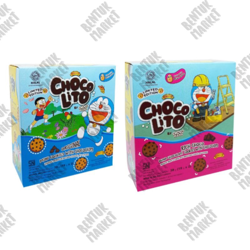 

CHOCOLITO Mini Cookie Rich Choco 2x19gr / CHOCOLITO Mini Cookies Original 2x19gr / Mini Cookies