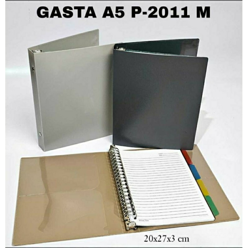 

BINDER NOTE A5 POLOS WARNA