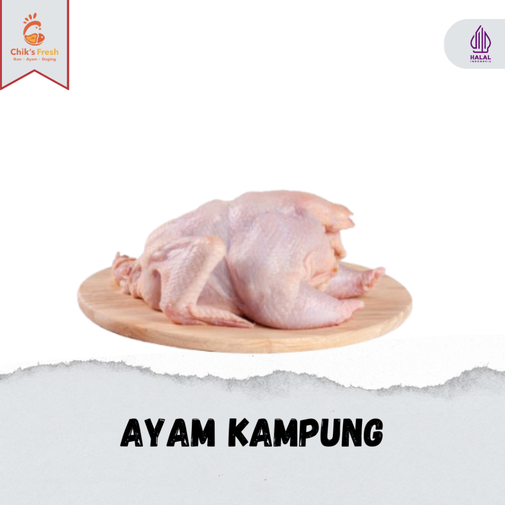 

Ayam Kampung asli 600-700Gr