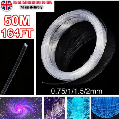 Kabel Fiber Optic PMMA untuk Lampu Hias Variasi Langit Mobil Modern