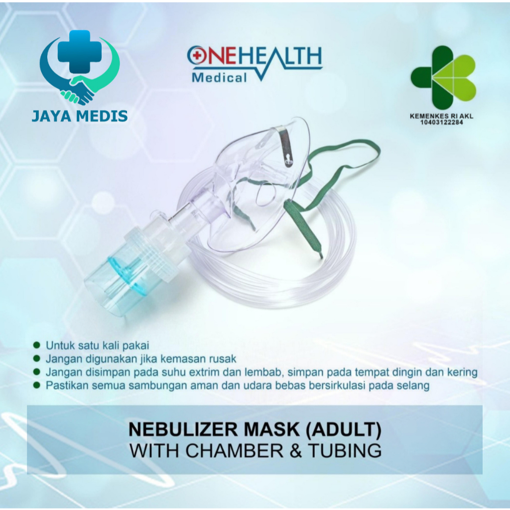 masker nebulizer dewasa masker nebulizer anak