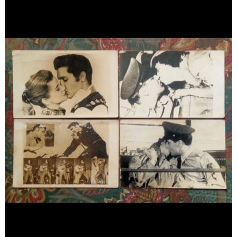 

10 lembar foto & postcard Elvis Presley