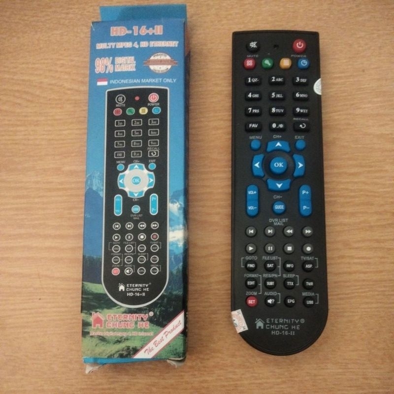 Remot Remote Receiver Parabola Multi HD Master HD Generasi II Remote Pintar
