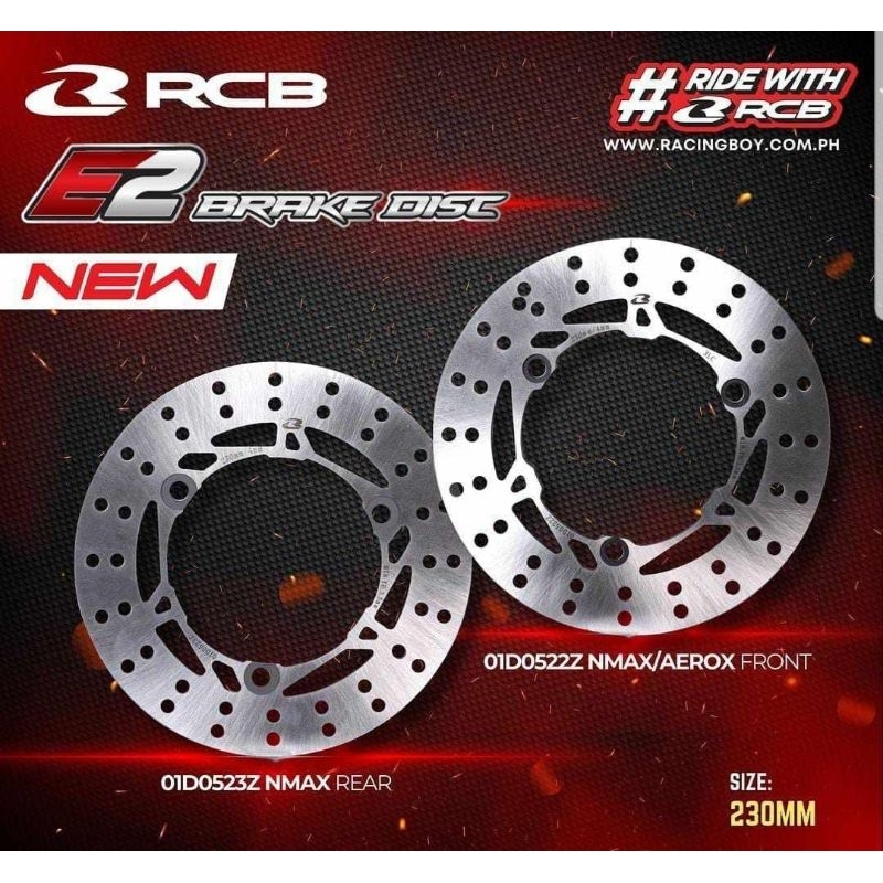 BRAKE DISC E-2 SERIES NMAX 230MM/PIRINGAN NMAX RCB