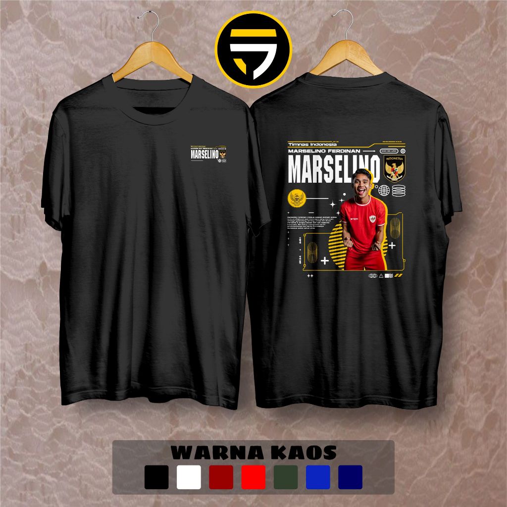 Kaos Marselino Ferdinan Timnas Streetwear Baju Distro