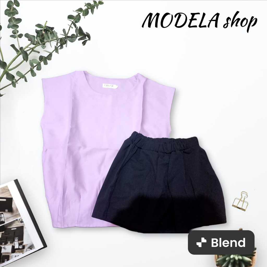 one set korea/setealan wanita/one set kekinian