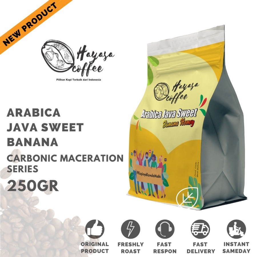 

Kopi Arabika Java Sweet Banana (Arabica CM-Series) 250gr