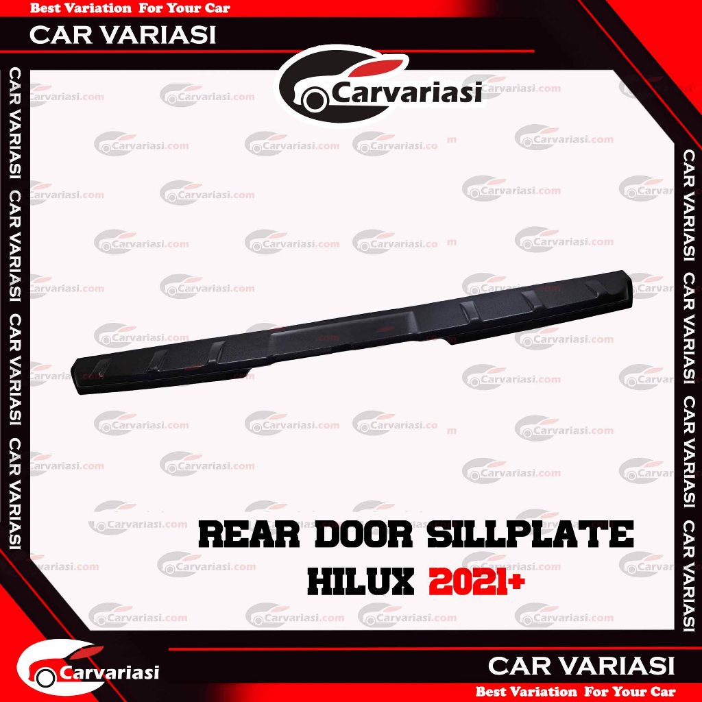 Rear Door Sillplate Hilux 2021 sillplate belakang hilux 2021
