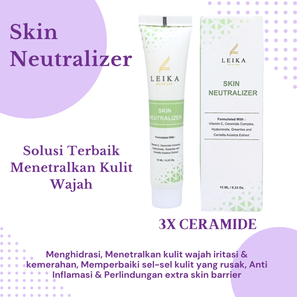 Cream Iritasi Wajah Mengurangi Kemerahan Wajah Penenang Kulit Wajah Ceramide Moisturizer Bpom Cream 