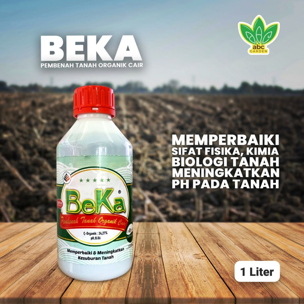 [1 Liter] Beka Pembenah Tanah Organik Cair - Untuk Memperbaiki Struktur Tanah