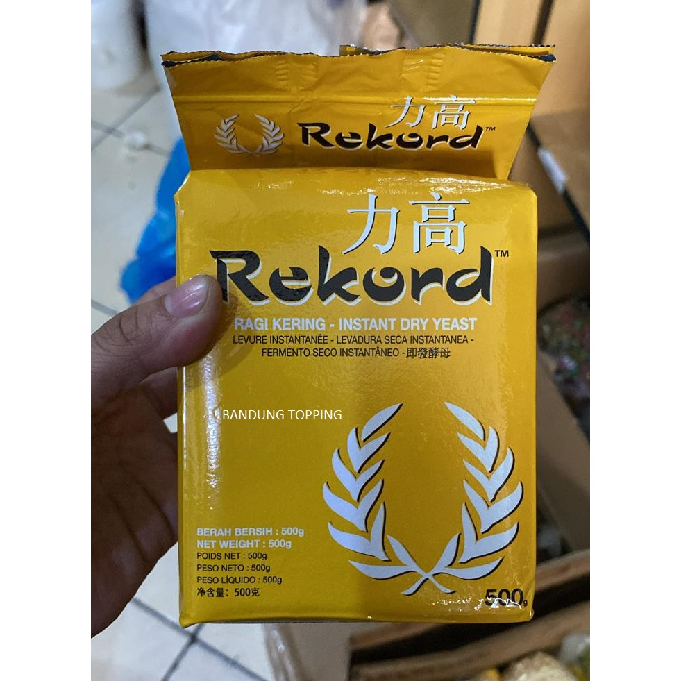

Rekord Ragi Instan / Ragi Kering / Instant Dry Yeast 500gr