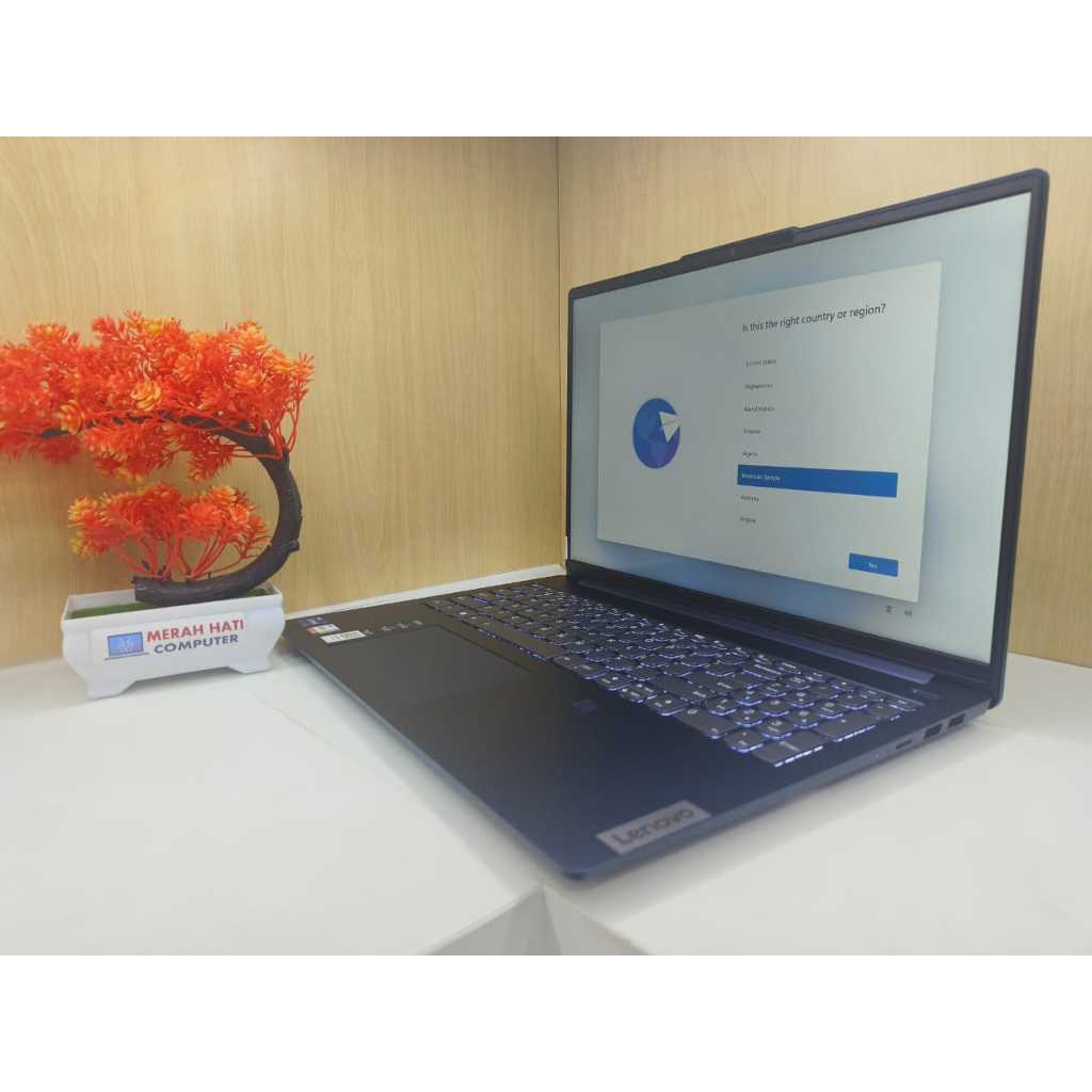 LAPTOP LENOVO IDEAPAD SLIM 5i 16 INTEL I7 1355U 16GB 1TB IRIS XE 15.6WUXGA IPS TOUCH BL FP WIN11HOME