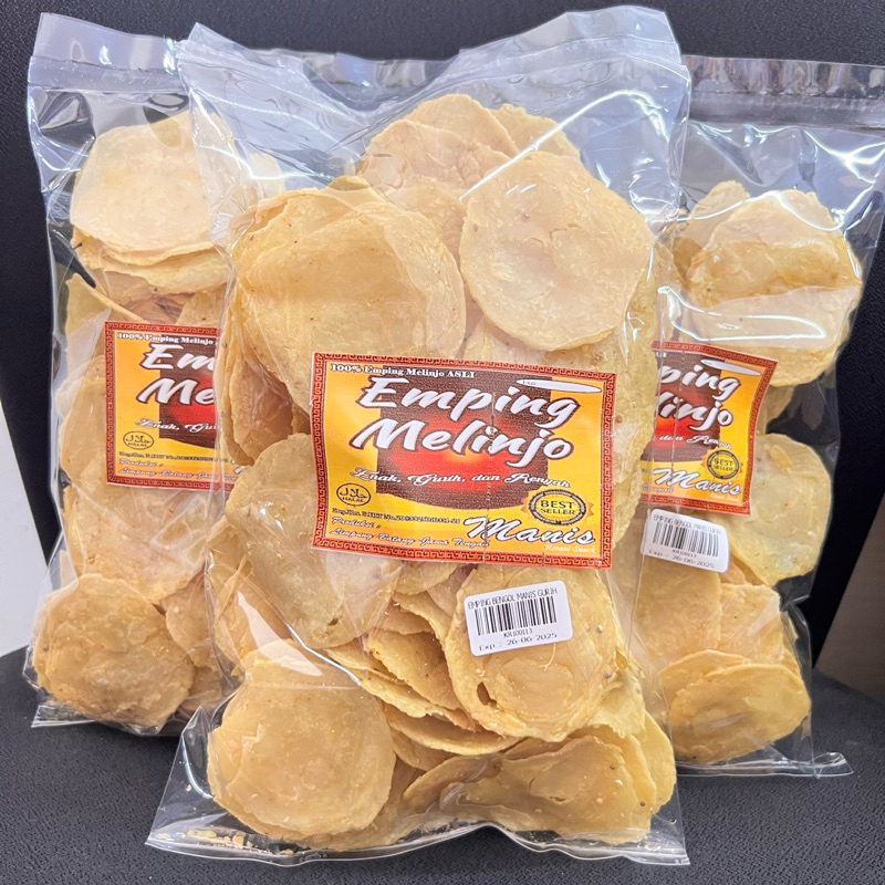 

EMPING MELINJO MANIS MENTAH BENGOL 1KG KUALITAS SUPER