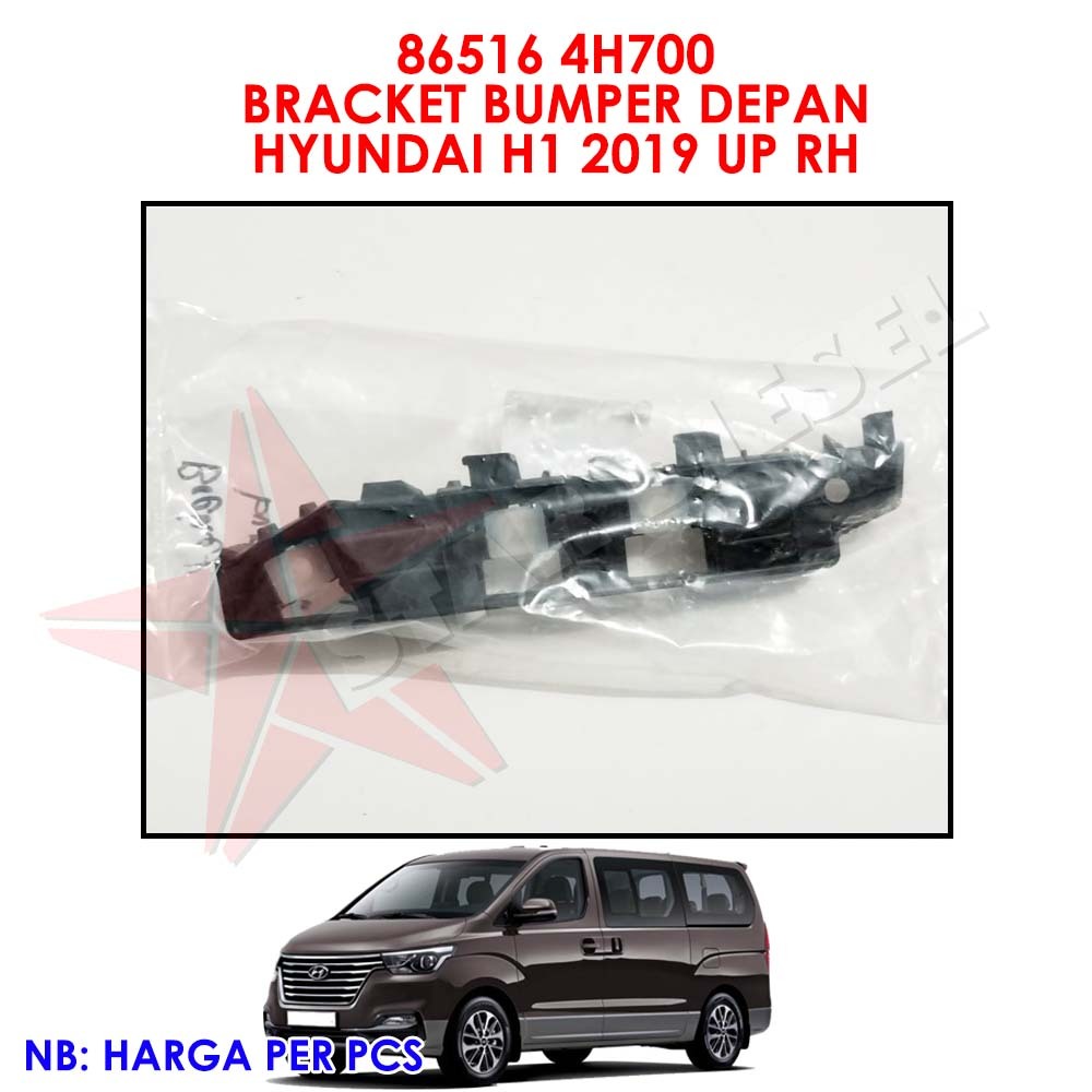 KAKI BUMPER HYUNDAI H1 KANAN 86516-4H700 BRACKET BUMPER KANAN DEPAN HYUNDAI H1 2018 2019 2020