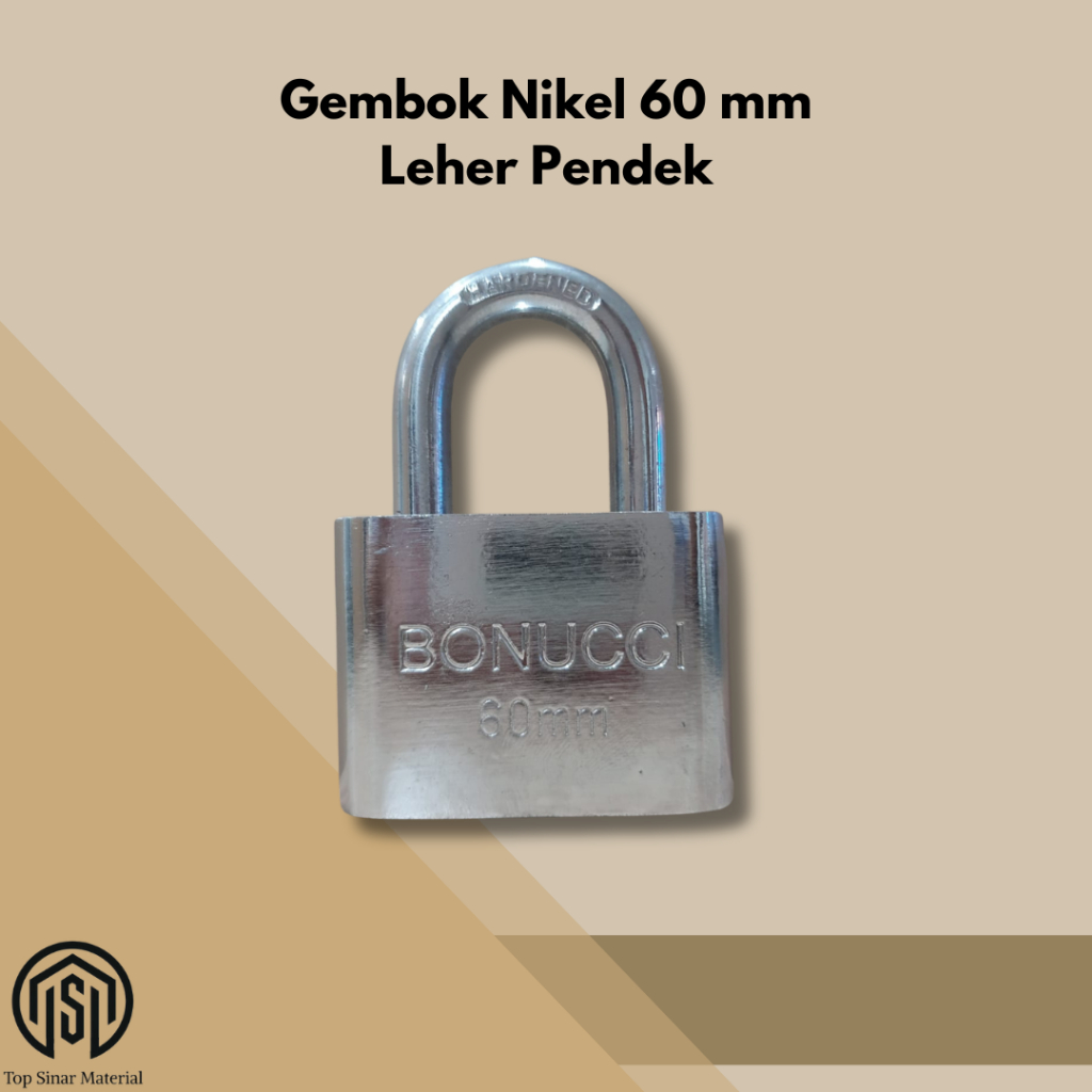 Gembok Leher Pendek 60mm Gembok Pagar rumah / Pengaman pagar rumah / gembok anti maling