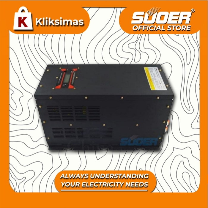 SUOER INVERTER FPC-D 5000 WATT 48 VOLT PURE SINE WAVE