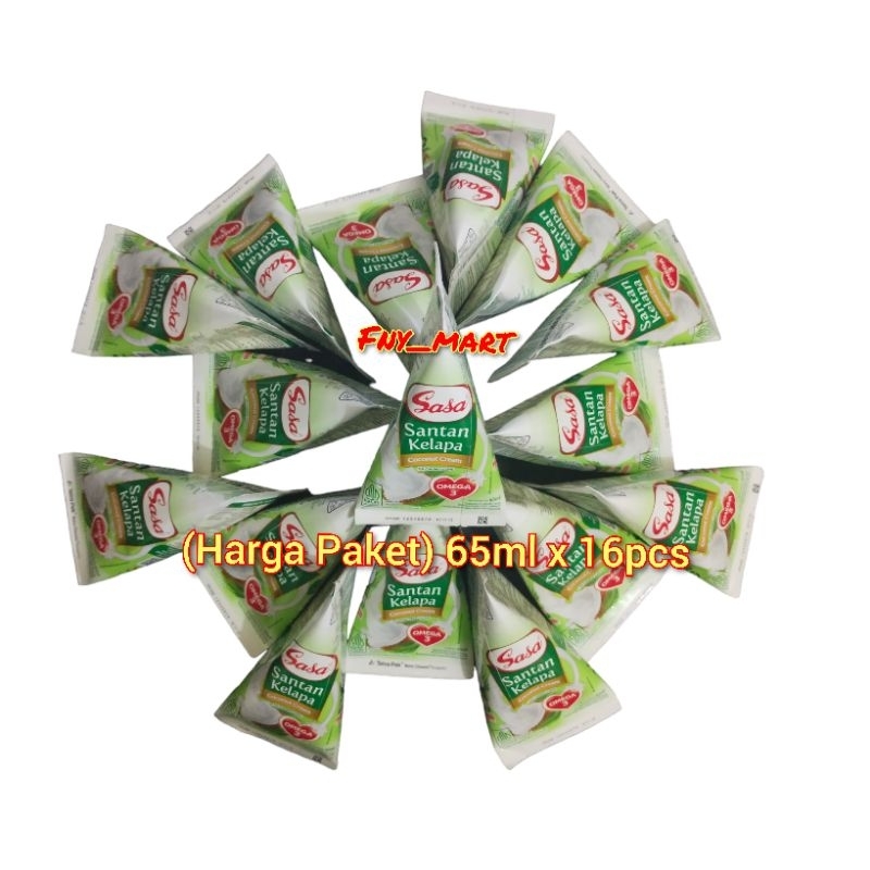 

Santan Kelapa Cair Sasa 65ml x 16pcs PROMO