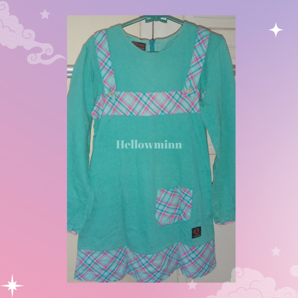 Preloved Atasan Muslim Hijau Tosca