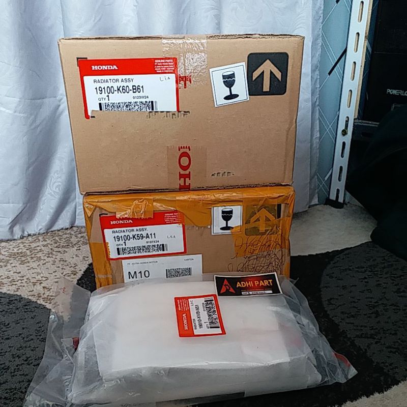 RADIATOR AHM MOTOR VARIO 110 KARBU VARIO 125 INJEKSI VARIO 150 INJEKSI