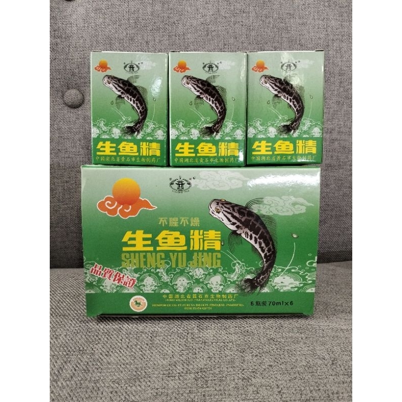 Shen Yu Jing/Sari Pati Ikan Gabus isi 6 botol