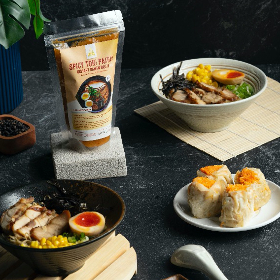 

Apron Kitchen Kuah Ramen Tori Paitan Ayam Broth Base (2-3 Porsi)
