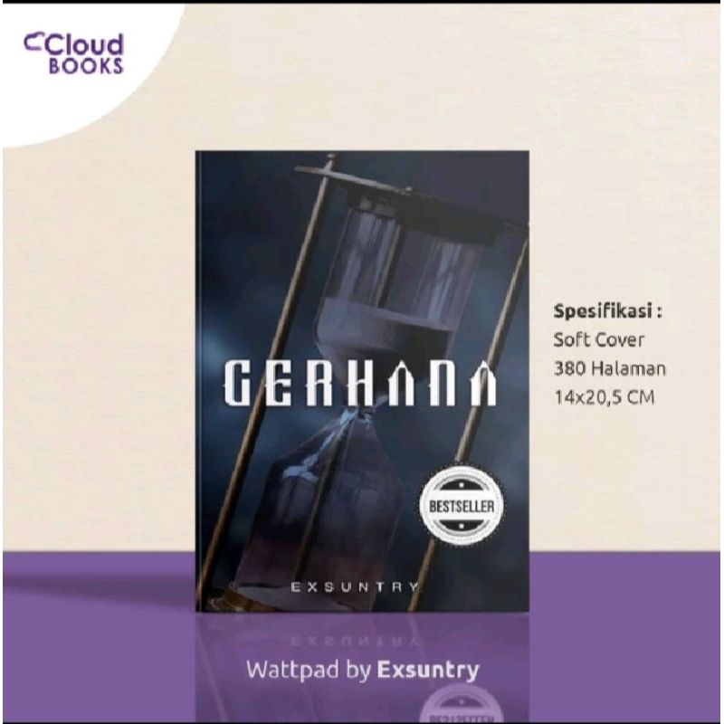 Novel Gerhana SC Buku+Bookmark_Exsuntry