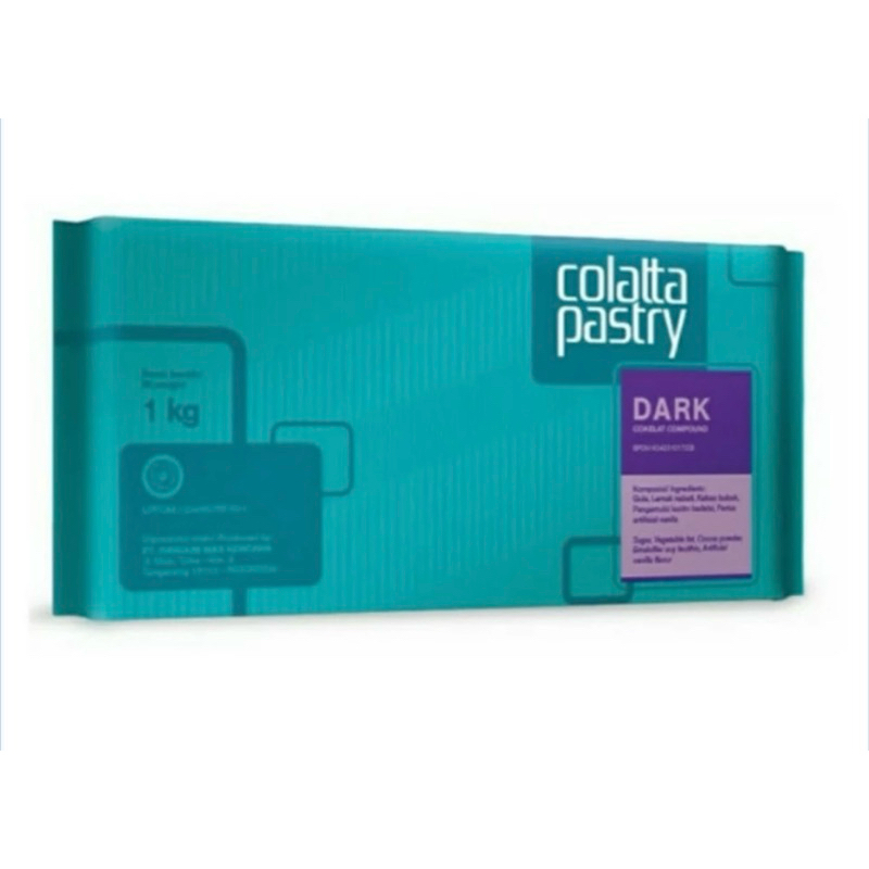 

Colatta Pastry Dark 1kg/ Pastry Dark Compound