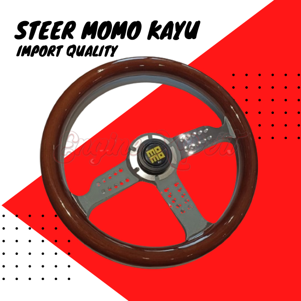 Steering Wheel Momo / Stir Momo Kayu
