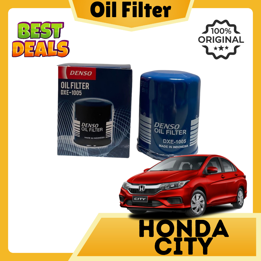 Saringan Oil Filter Oli Mobil Honda City Original Denso