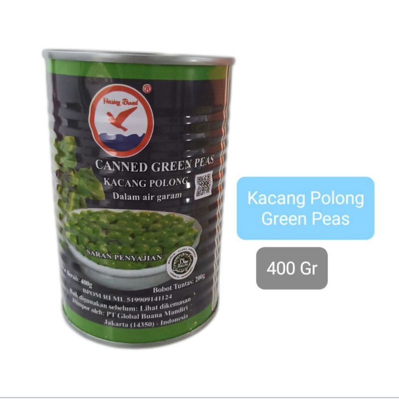 

Kacang Polong / Green Peas Herring 400 Gr
