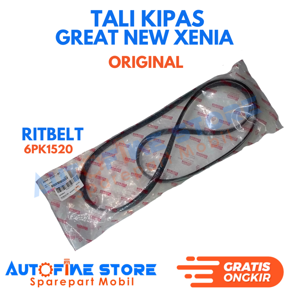 Tali Kipas Ritbelt 6PK1520 Original Great Xenia