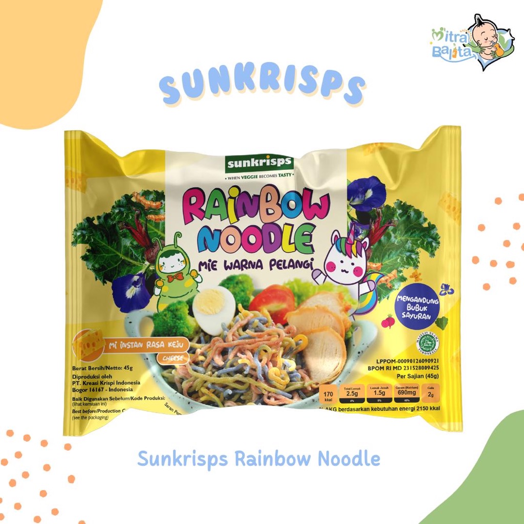 Sunkrisps Rainbow Noodle Cheese