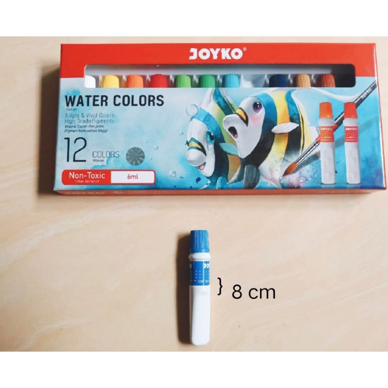 

Cat Air ( Water Colors) Joyko 12 warna