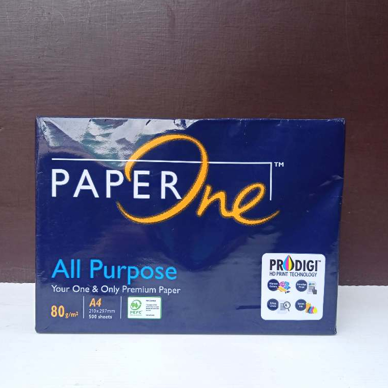 

PAPERONE KERTAS HVS A4 80 GRAM KERTAS HVS A4 PAPERONE