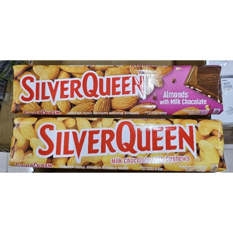 

Silver Queen 58g Cashew & Almond Silverqueen